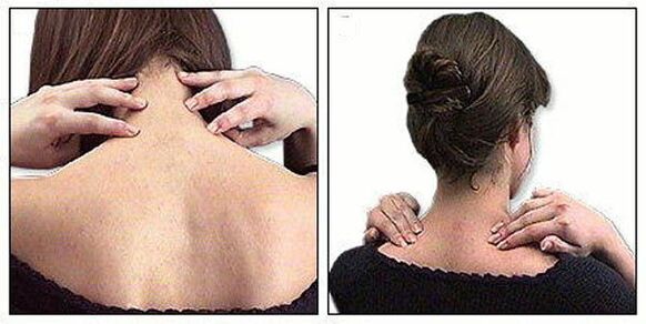 Panoramica massaggio per osteocondosi del collo